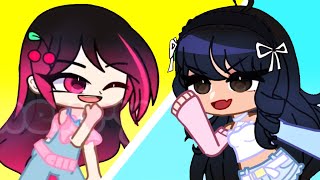 ICherry Duet Outfit Challenge  Ft YourMajestySophie  Gacha Club  Gacha Life Meme 🌸 [upl. by Tedric]