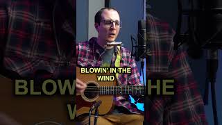 BEAUTIFUL Blowin in the Wind Acoustic Cover by Christian Evanko [upl. by Ozen]