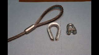 How to Use Wire Rope Clips on Wire Rope Slings the Right Way [upl. by Curt949]