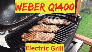 Weber Q1400 Electric Grill [upl. by Ludwigg]