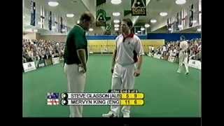 Lawn Bowls 2003 S Glasson Vs M King Tweed Heads Indoor [upl. by Eob]