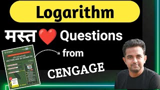 CENGAGE BOOK LOAGARTHIM Question solution  iitjee jeemains bhanathmaths pw [upl. by Llenor]