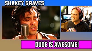 Shakey Graves  Roll the Bones Reaction  Audiotree Live  Guitarist Reacts to ONE MAN BAND [upl. by Andromeda]