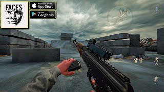 FACES – a oneofakind Multiplayer Experience  FPS  Gameplay Android amp iOS [upl. by Andeee]