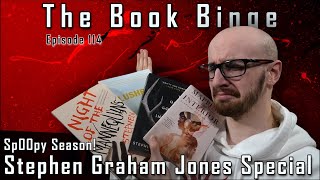 I read a few STEPHEN GRAHAM JONES books for Spooky Season SGJ Special  The Book Binge Ep 114 [upl. by Ydnyl]