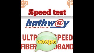 hathway broadband speed test 499 plan [upl. by Ennaej]