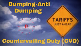 DumpingAnti dumping amp Countervailing DutyCVD Well Explained UPSC UPPSC UPSSSC PreMains Exam [upl. by Bolger]