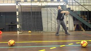 Handebol  3º treino específico goleiro iniciação  Infantil  ADA Portugal [upl. by Groves]