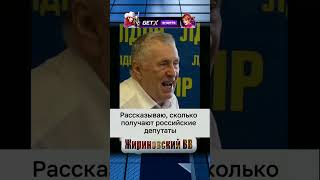 💸 ЗАРПЛАТЫ депутатов Жириновский раскрыл правду [upl. by Fadil]