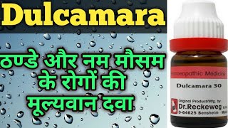 Dulcamara II Dulcamara Homeopathy II Dulcamara 30 Homeopathic Medicine uses [upl. by Eng]