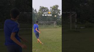 How many nutmegs will you score ⚽⁉️ shorts soccer football [upl. by Clava598]