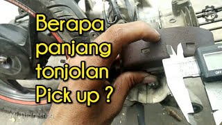 Cara menentukan Titik Pengapian  cara menentukan tonjolan pick up [upl. by Nicolau146]