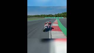 Marc Marquez crash Mandalika MotoGP 2024 game motogp24 mandalikamotogp [upl. by Roche]