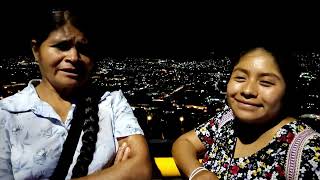 Visitamos el cerro del fortín y el zócalo de Oaxaca así luce la ciudad y sus calles de noche [upl. by Leihcim]