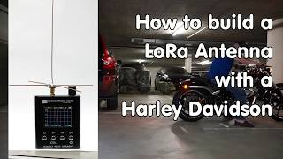 212 How to build a powerful LoRa Antenna with a Harley Davidson collinear [upl. by Feltie]