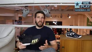 Review Handballschuhe 201718 adidas HARDEN VOL2 [upl. by Odlanyer]