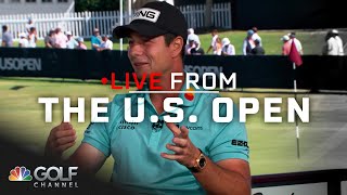 Viktor Hovland describes challenges of Pinehurst No 2  Live From the US Open  Golf Channel [upl. by Aivatal327]