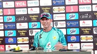 Azhar Mahmood Press Conference Today cricket cricketlover [upl. by Oniotna]