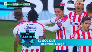 Gol de Germán Berterame  América 0  3 San Luis  Liga BBVA MX  Grita México C22  Jornada 4 [upl. by Urien]