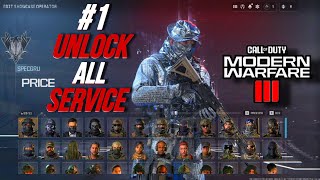 ⚡MW3 UNLOCK ALL ⚡WARZONE 3 UNLOCKS ALL CAMOS SKINS  CALLING CARDS [upl. by Sadella979]