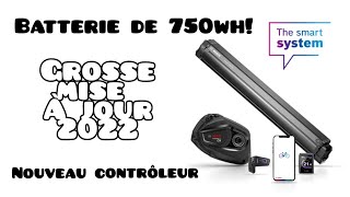 MISE A JOUR MOTEUR BOSCH 2022 batterie de 750 wh nouveau contrôleur et kiox [upl. by Nandor]