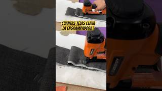 Cuantas telas Engrampa tapicero aprende tapiceria tutorial diy tools [upl. by Yddor242]