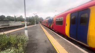 Class 455 leaving dorking [upl. by Nitnelav]