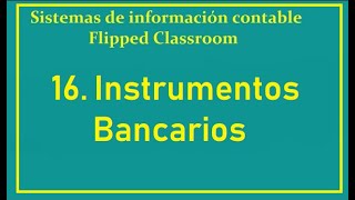 Instrumentos bancarios [upl. by Savihc]