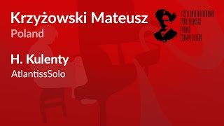 Krzyżowski Mateusz  H Kulenty  AtlantissSolo [upl. by Ecidna415]