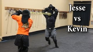 Jesse vs Kevin Longsword  Sparring Showcase [upl. by Aileduab]