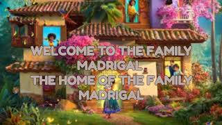 cancion quotla familia madrigalquot Encanto español latino 2021 HD [upl. by Akirre]