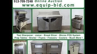 Kansas City Restaurant Equipment Auction  EquipBidCom [upl. by Coady]