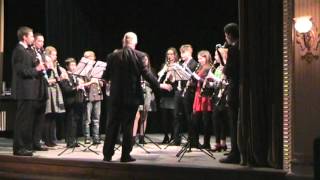 Choral Arie Preludium  clarinet ensemble [upl. by Atilehs]