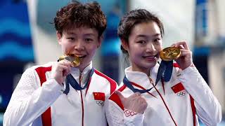 Chen Yiwen and Chang Yani won Gold at Paris Olympics 2024 [upl. by Winter899]