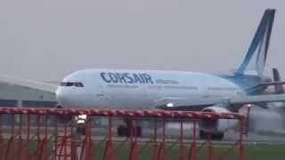 Corsair International A333 departing YUL on runway 24L [upl. by Heger]