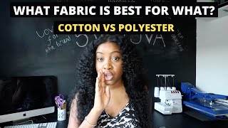 What Fabric is Best for What  Cotton vs Polyester  Entrepreneur Life UK [upl. by Brodsky]