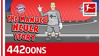 The Story Of Manuel Neuer  Powered by 442oons [upl. by Theresa]