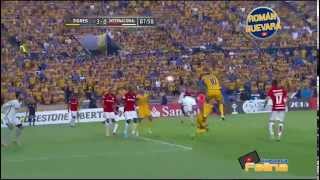 Tigres 31 Internacional Semifinal Vuelta Copa Libertadores 2015 HD [upl. by Attenaej]