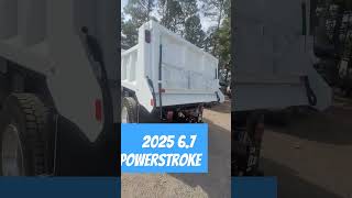 2025FORD F750 DUMP TRUCK 67 POWERSTROKE dieselpower POWERSTROKE customtruck [upl. by Oikim897]