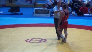 Jr World FS  Kyle Snyder USA tech fall Kaousilidis CYP [upl. by Fesoj]