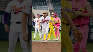 Clemson vs Bananan Ball Trick Play Competition TheGloveMagician chaseachuff baseball bananaball [upl. by Nobie998]