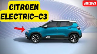 Electric Citroen EC3 launch in January 2023  All Details [upl. by Hayikaz]