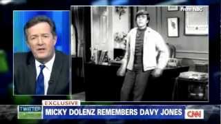 Piers Morgan Micky Dolenz Remembers Davy Jones [upl. by Helaine100]