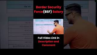 BSF Salary by Saurabh Sir Major Kalshi Classes  Motivation Adda [upl. by Desirea]