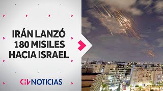 180 MISILES LANZÓ IRÁN hacia Israel Las reacciones al conflicto que tensa al mundo  CHV Noticias [upl. by Hpejsoj]