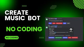 Create Your Discord Music Bot 247h Without Coding Requirements [upl. by Margareta645]