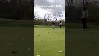 Is there anything better than draining putts with the boys puttshack puttout putt bros golf [upl. by Annairba]