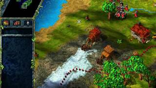 S3M04 Settlers3 gameplay 6 misja Egipcjan kampania podstawowa PL [upl. by Aihsit751]