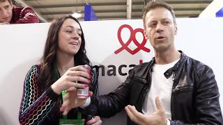 Rocco Siffredi  MacaLove Energy Drink intervista a TuttoFood 2017  Maca Love [upl. by Cully84]