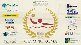 Olympic Roma vs Distretti Ecol 611 Pallanuoto Under 20A Semifinale gara 3 08072023  SINTESI 4K [upl. by Ainedrag174]